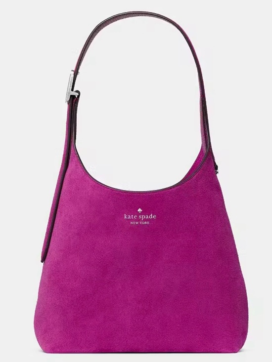 kate spade Handbags - ♠️ Kate Spade 454 Suede Small Shoulder Bag- beet ♠️
